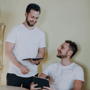 Angestellter-Monatsabo